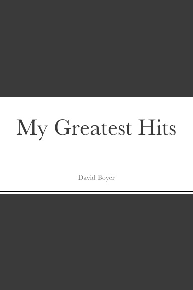 My Greatest Hits