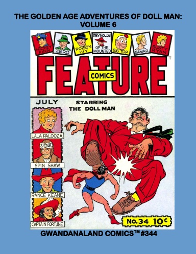 The Golden Age Adventures Of Doll Man: Volume 6