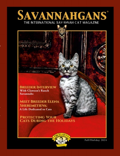 SAVANNAHGANS® - THE International Savannah Cat Magazine