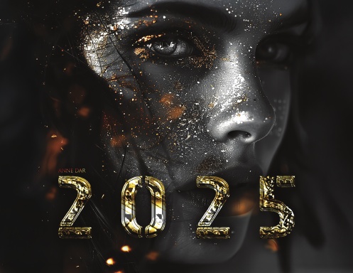 2025 Wall Calendar, Wild Metal Universe