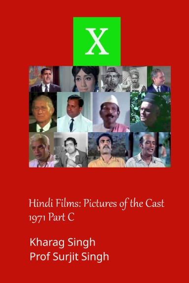 Hindi Films: Pictures of the Cast 1971 Part C