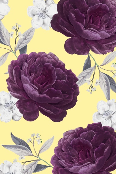 Purple Flower Composition Notebook