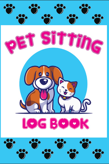 Pet sitting logbook