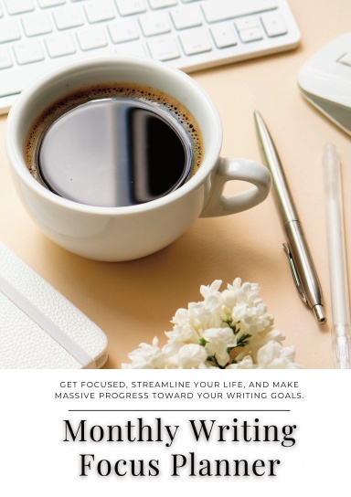 Monthly Writing Focus Planner