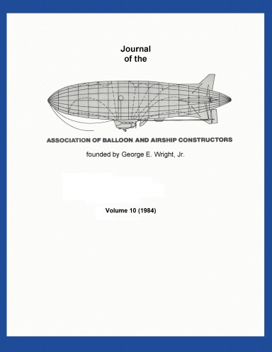Aerostation Volume 10 (1984)