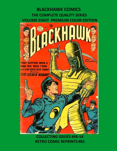 BLACKHAWK COMICS THE COMPLETE QUALITY SERIES VOLUME EIGHT PREMIUM COLOR EDITION