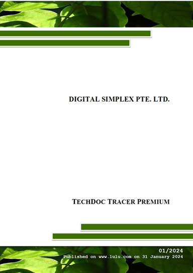 Tech Doc Tracer Premium 01/2024