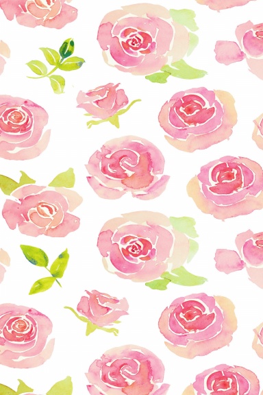 Large Rose Flower Notebook