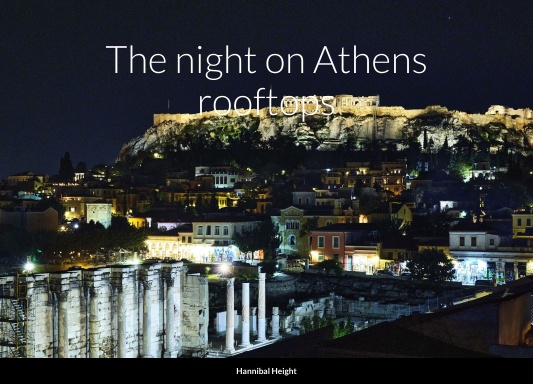 The night on Athens rooftops