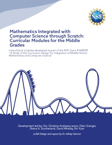 Mathematics Integrated with Computer Science through Scratch: Curricular Modules for the Middle Grades