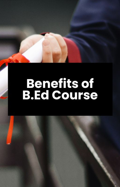 Why You Should Consider a B.Ed Course: The Advantages of Teacher Training