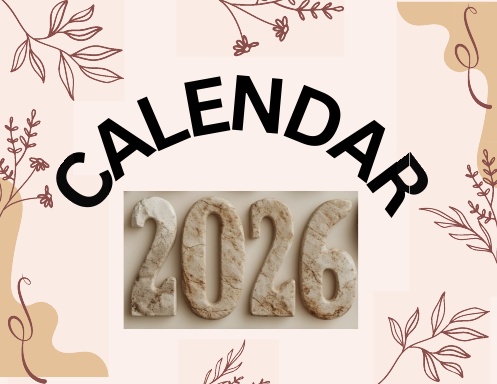Quiet Luxury 2026 Modern Home Decor Calendar