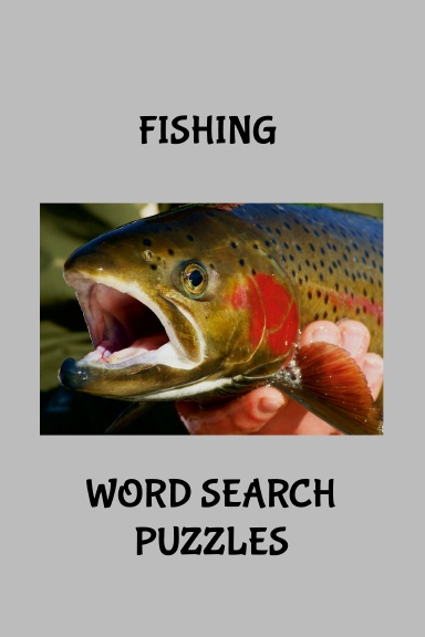 Fishing Word Search Puzzle Book