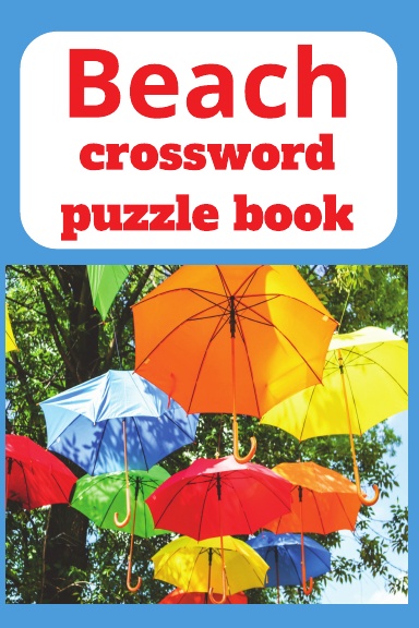 beach crossword puzzle book