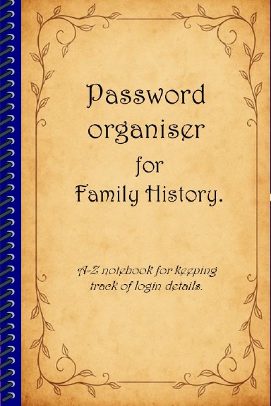 Genealogy Password Organiser