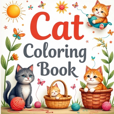 Cat Coloring Book
