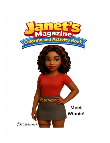 Janet's Magazine Coloring and Activity Book
