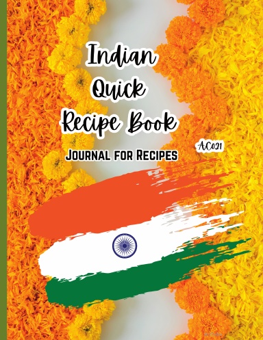 Indian Recipe Book AC021