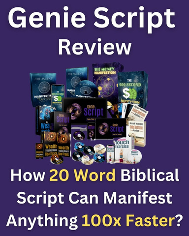 The Genie Script Review - How 20-Word Script Can Manifest Anything 100x Faster?