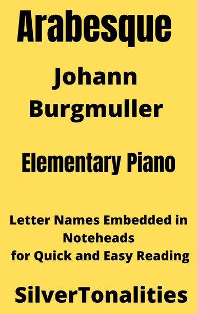 Arabesque Elementary Piano Sheet Music