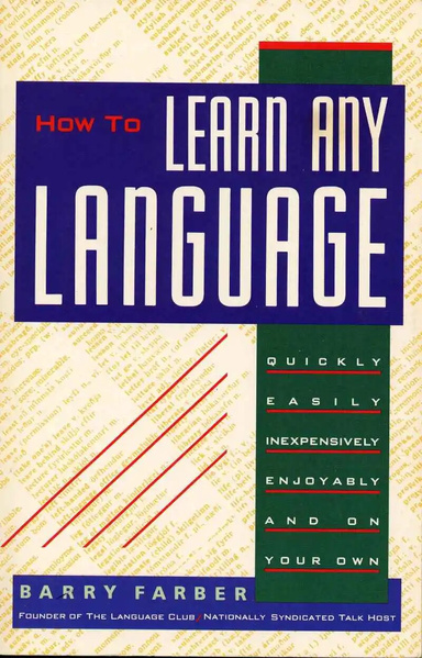 How To Learn Any Language