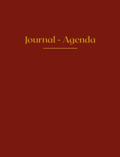 Journal - Agenda / Version Premium