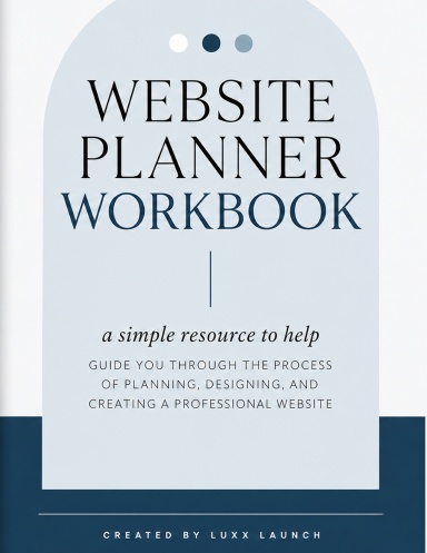 Website Planner Workbook