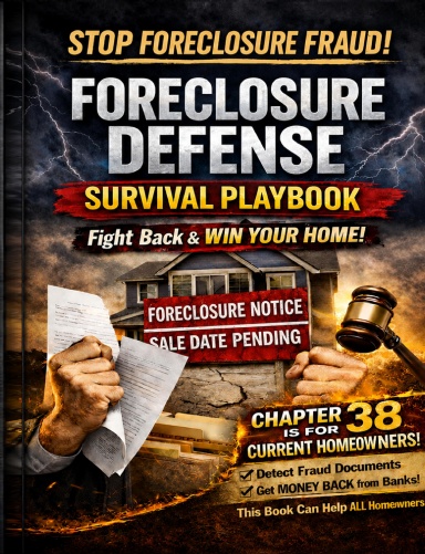 Foreclosure Defense Survival Playbook