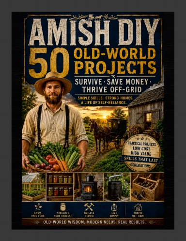 Amish DIY 50 Old-World Projects to Survive, Save Money & Thrive Off-Grid