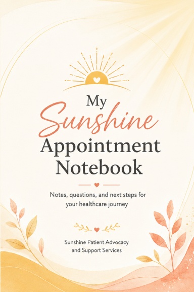 Sunshine Appointment Navigation Notebook