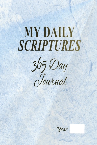 My Daily Scripture 365 Day Journal
