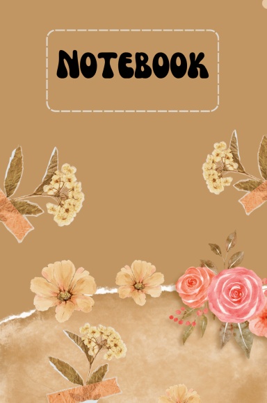 Brown Minimalist Notebook