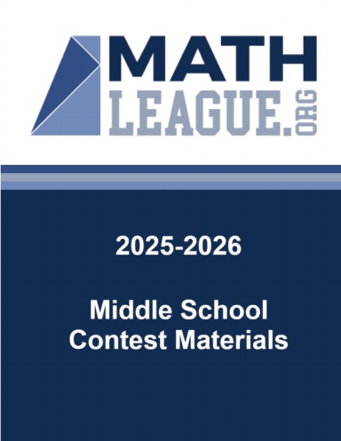 2025-2026 Middle School Contest Materials