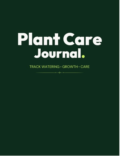 Plant Care Journal