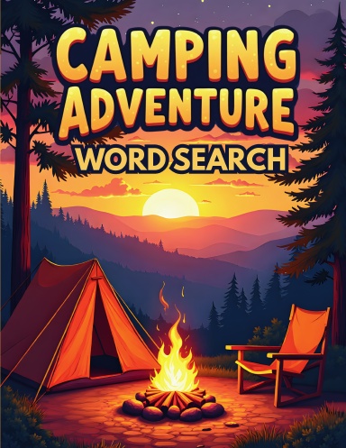 Camping Adventure Word Search (Coil Bound)