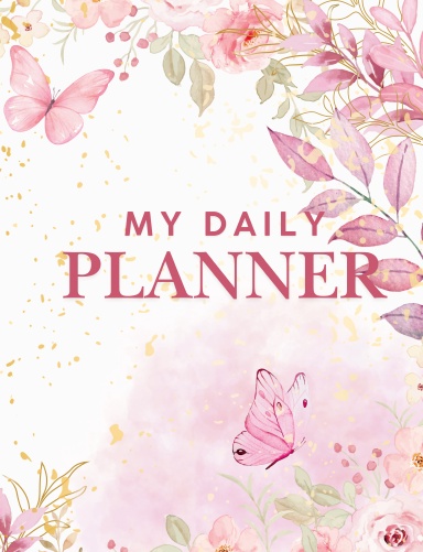 Pink Spring Planner
