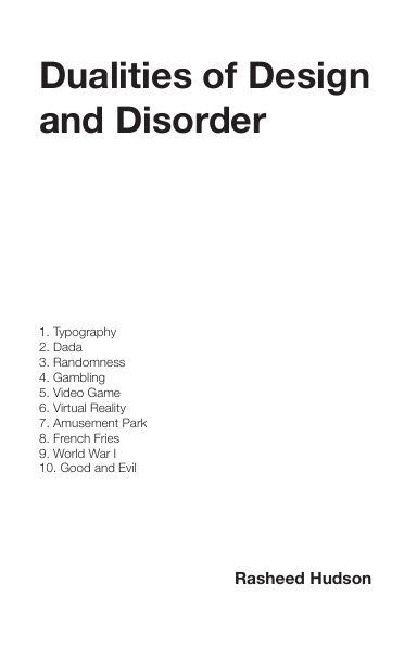 Dualities of Design and Disorder