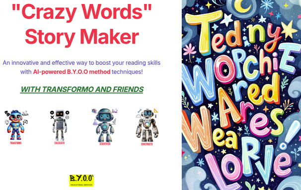 "Crazy Words" Story Maker