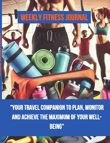 Weekly Fitness Journal: Your Weekly Planner to Achieve Your Health and Wellness Goals