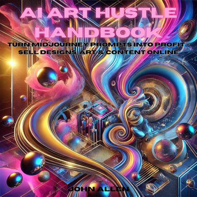 AI Art Hustle Handbook: Turn MidJourney Prompts into Profit – Sell Designs, Art & Content Online