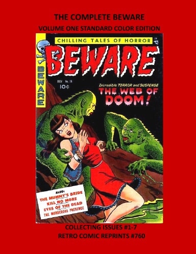 THE COMPLETE BEWARE  VOLUME ONE STANDARD COLOR EDITION