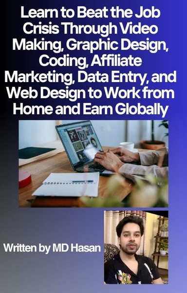 Learn to Beat the Job Crisis Through Video Making, Graphic Design, Coding, Affiliate Marketing, Data Entry, and Web Design to Work from Home and Earn Globally