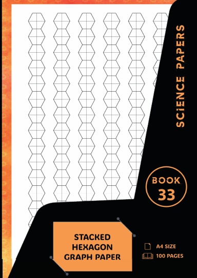 Science Papers - A4 Stacked Hexagon Paper