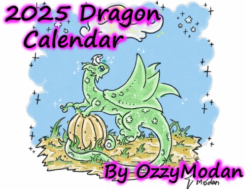 2025 Dragon Calendar