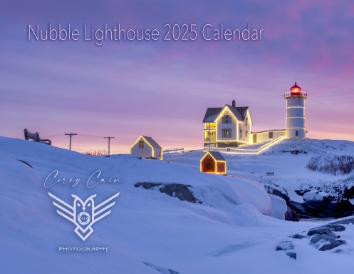 2025 Nubble Lighthouse Calendar