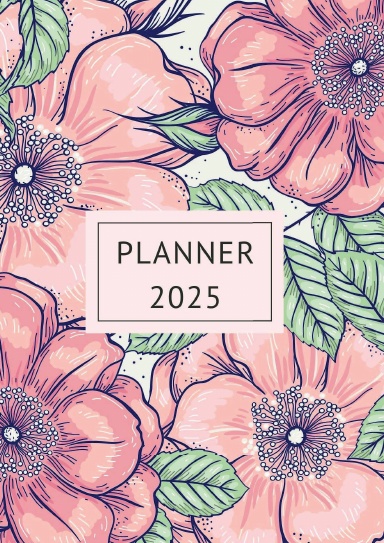2025 Planner, floral