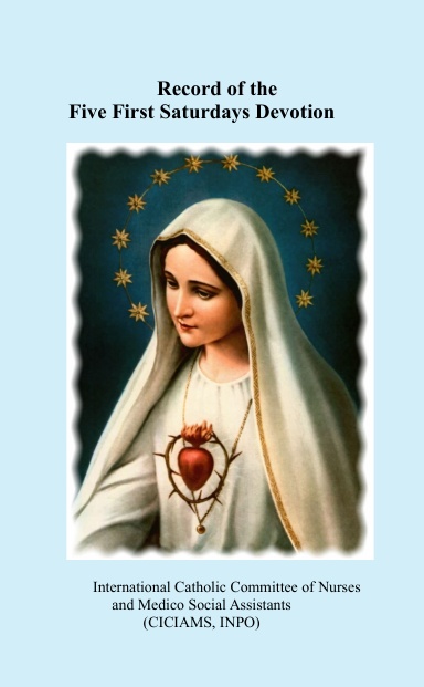 Record of the Five First Saturdays Devotion
