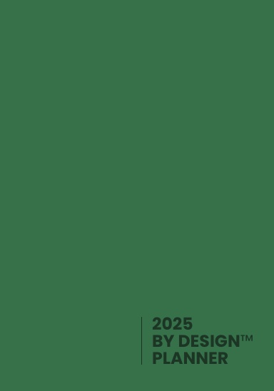 2025 By Design™ Planner Spiral-Bound