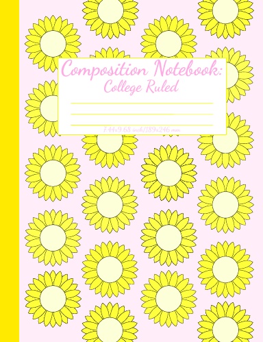 Composition Notebook College Ruled