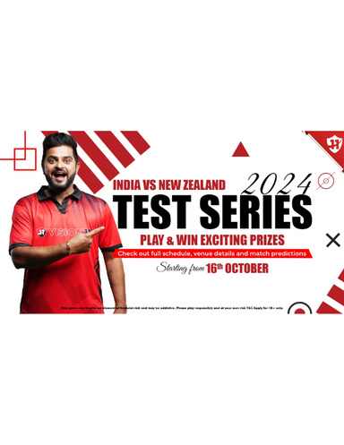 India vs New Zealand Test Series 2024 match predictions & blogs